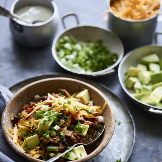 Smoky Chipotle Chicken Chili