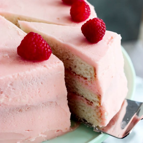 Pink Champagne Cake