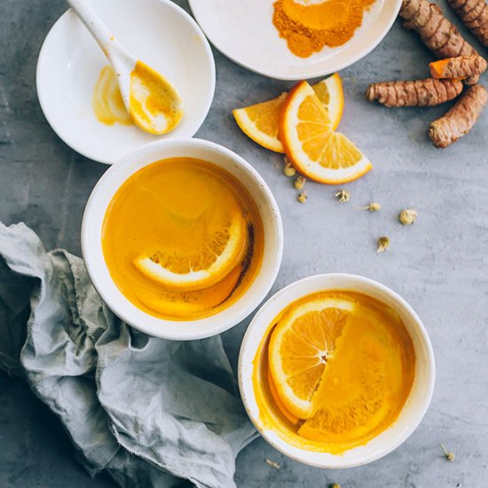 Immune Boosting Turmeric Tea