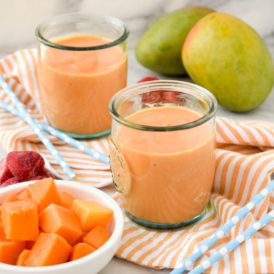 Strawberry Papaya Smoothie