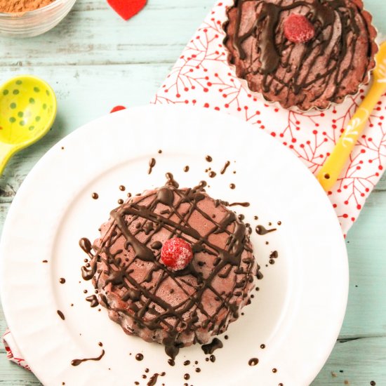 Paleo Raspberry Chocolate Torte