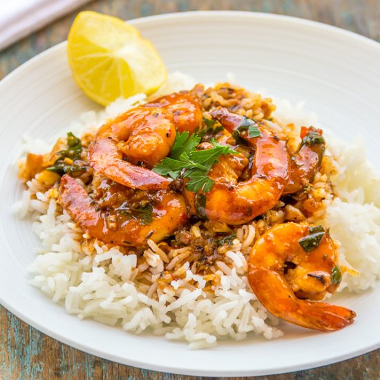 Spicy New Orleans Shrimps