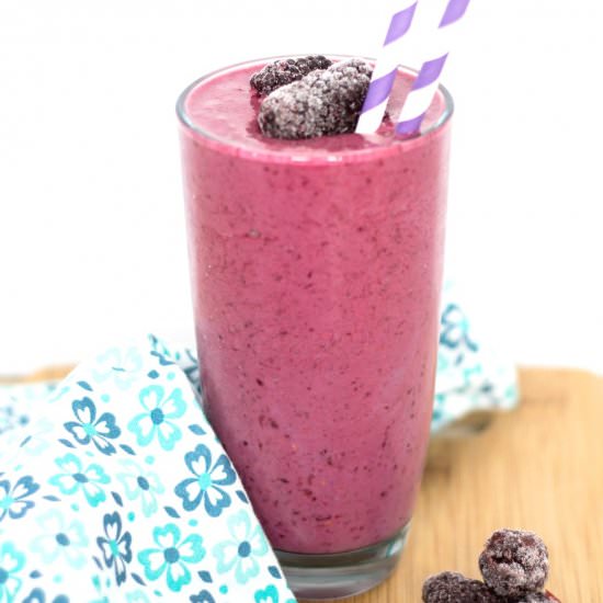 Blackberry Raspberry Smoothie