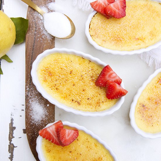 Lemon Crème Brûlée