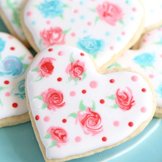 Valentine’s Day Sugar Cookies