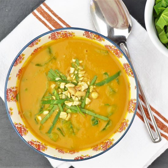 Nutty Sweet Potato Soup