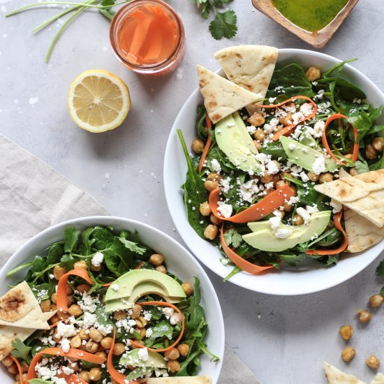 Pickled Carrot and Avocado Salad