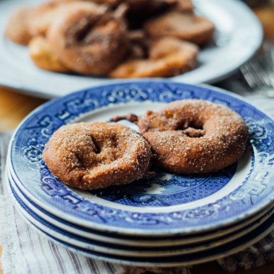 Cinnamon Apple Beignets