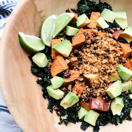 Vegan Mexican Sweet Potato Bowl