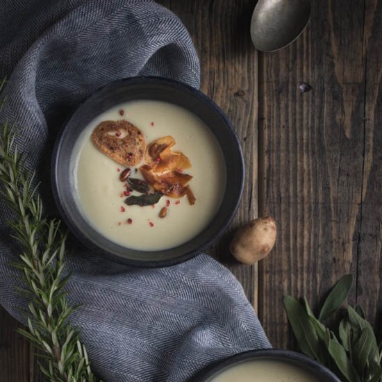 Jerusalem artichoke soup