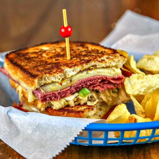 Super Coleslaw Reuben Sandwiches