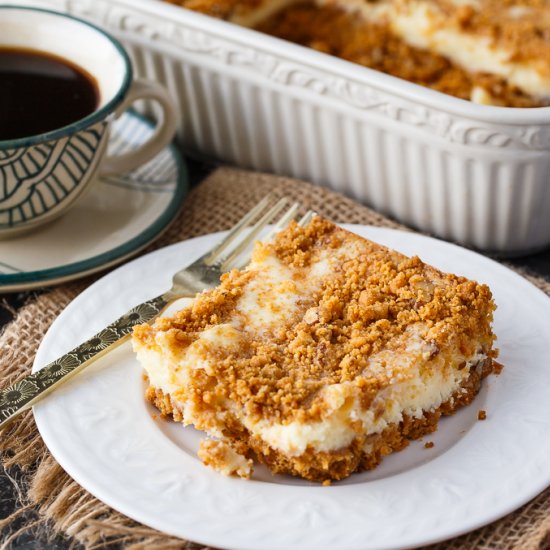 Butterscotch Cheesecake Bars