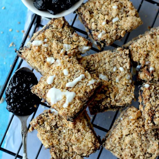 Blueberry Crumble Bars