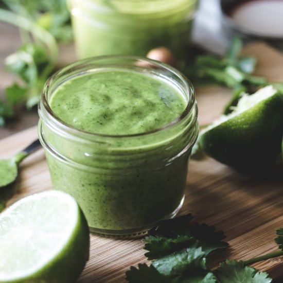 Cilantro Lime Vinaigrette