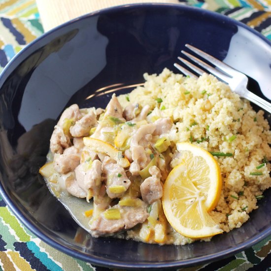 Meyer lemon chicken