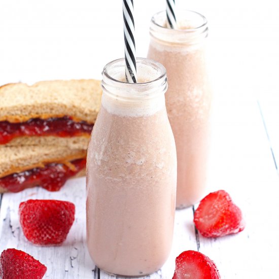 PB&J Sweet Potato Smoothie