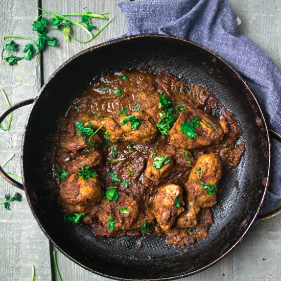 Mom’s simple chicken curry