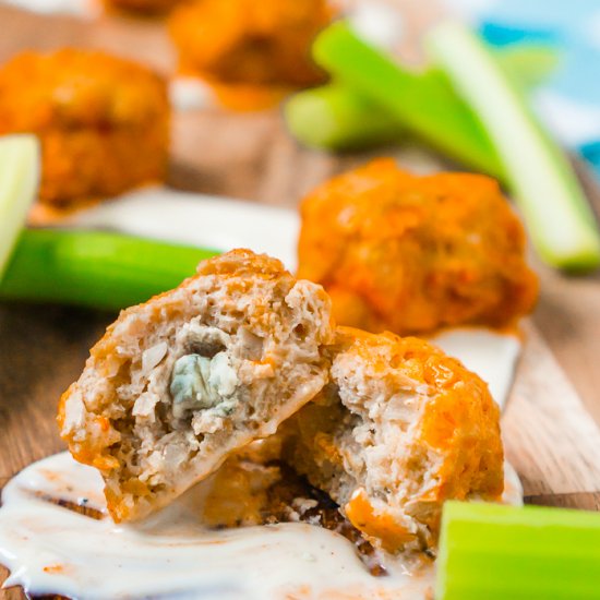 Buffalo Chicken Meatballs