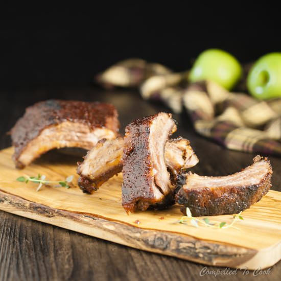 Smoky Apple Ribs