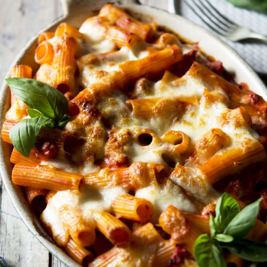 Sausage Pasta Bake