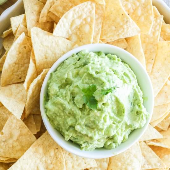 The Best Homemade Guacamole