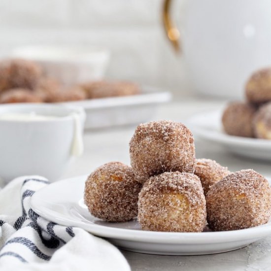 CINNAMON SUGAR SOFT PRETZEL BITES