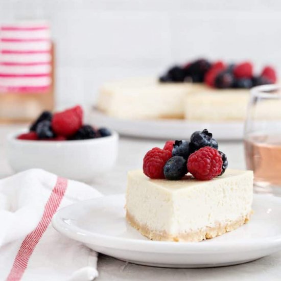 ROSÉ CHEESECAKE