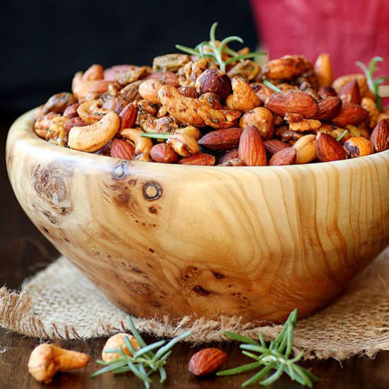 Rosemary Roasted Nuts