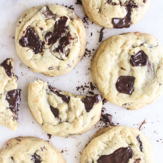 Chocolate Chunk and Orange Cookies