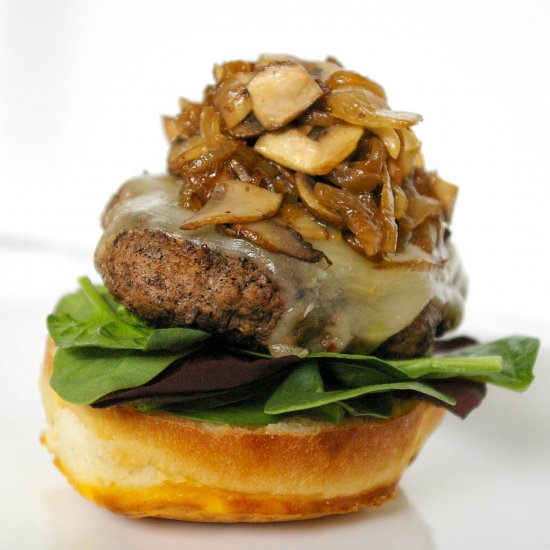 Spiced Bison Burger