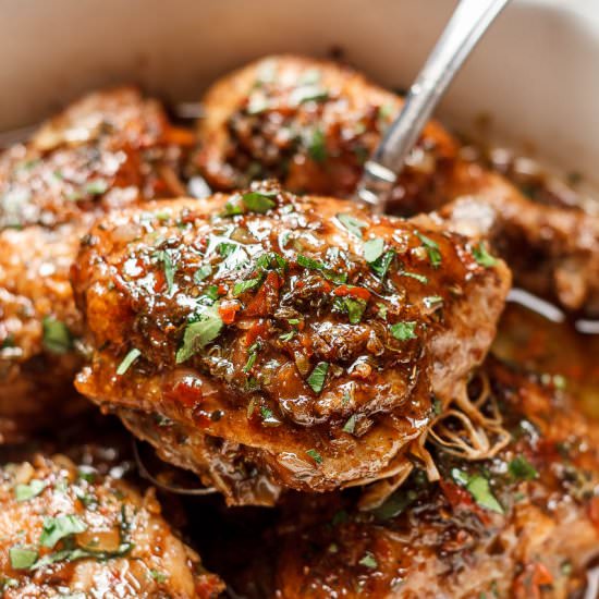 Instant Pot Honey Balsamic Chicken