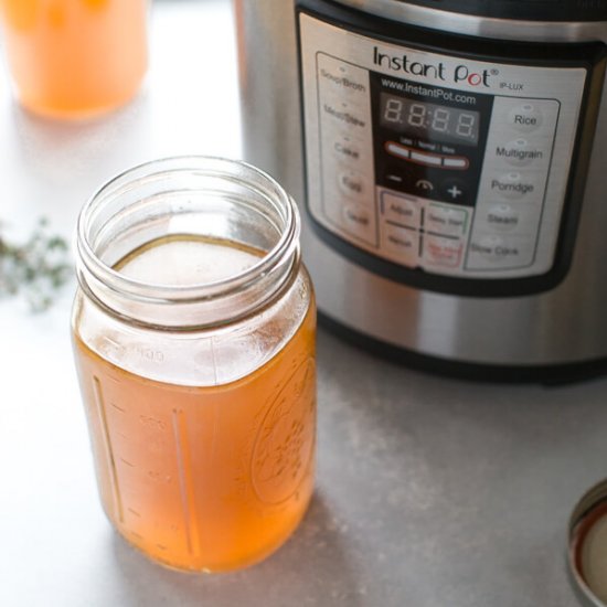 The BEST Instant Pot Bone Broth