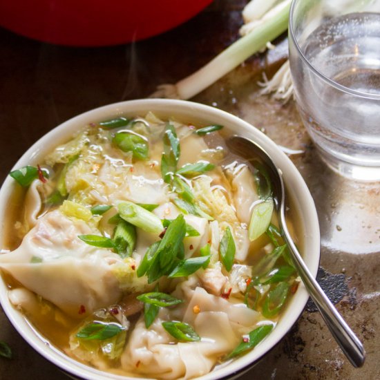 Vegan Wonton Soup