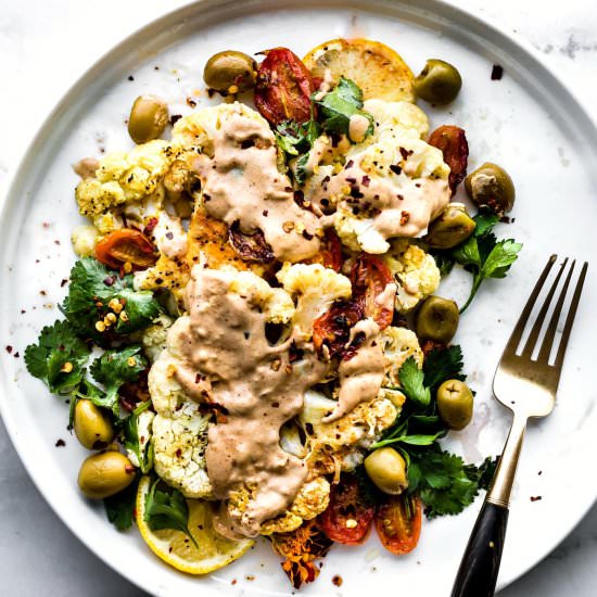 Roasted Cauliflower Steaks