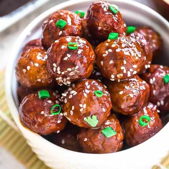 Asian Glazed Meatballs