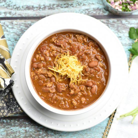 Easy Instant Pot Chicken Chili