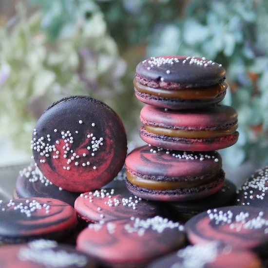 Mesmerizing Galaxy Macarons