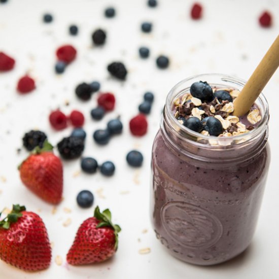 Vegan Protein Breakfast Smoothie