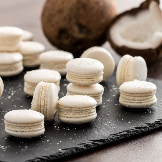 Coconut Macarons