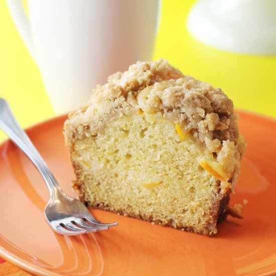 Meyer lemon coffee cake