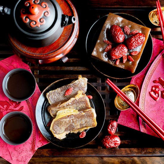 Chinese New Year Cake (Nian Gao)