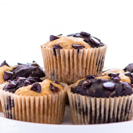 Banana Split Muffins