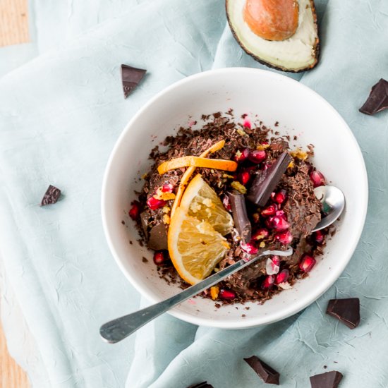 Orange Chocolate Pudding