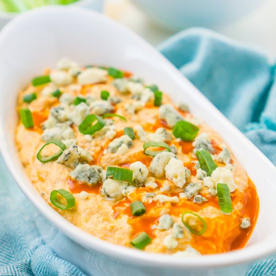 Skinny Buffalo Chicken Dip