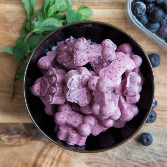 Blueberry Mint & Yoghurt Dog Treats