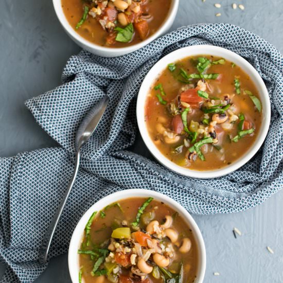 Italian Wild Rice Soup