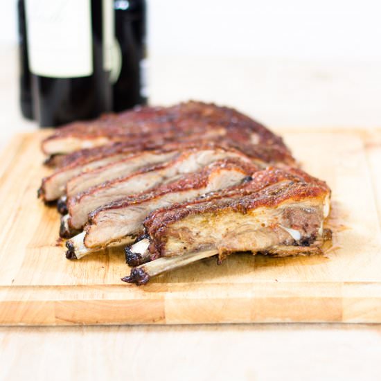 Oven Roasted Dry Rub Ribs