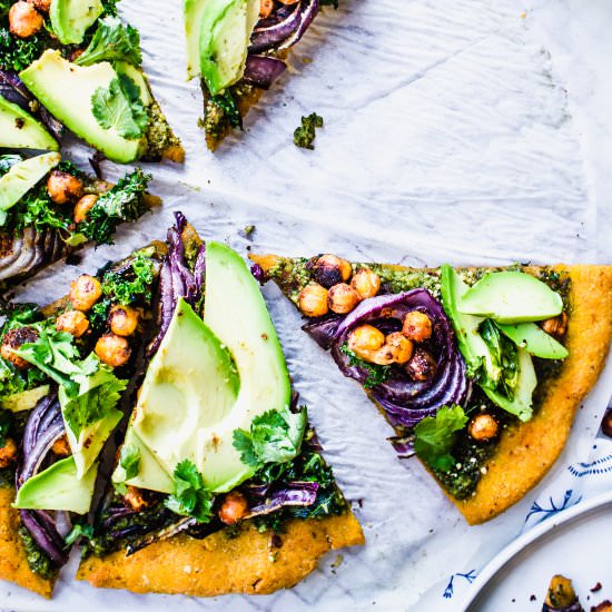 Sweet Potato Crust Pizza