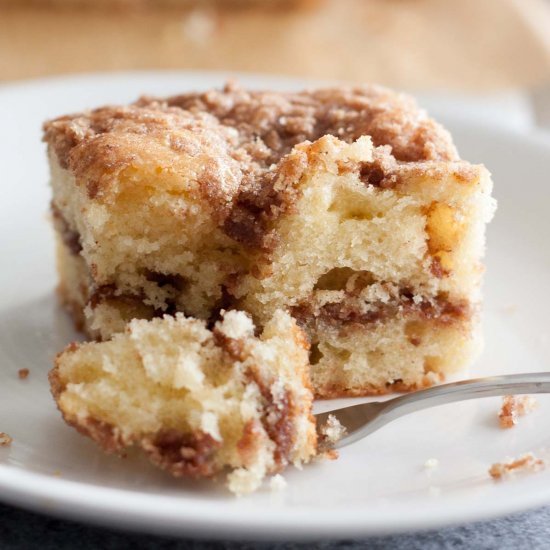 Cinnamon Crumb Coffee Cake