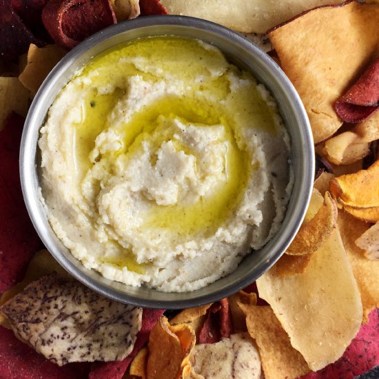 Roasted Cauliflower Hummus